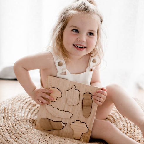 QTOYS - Vegetable Shape Puzzle